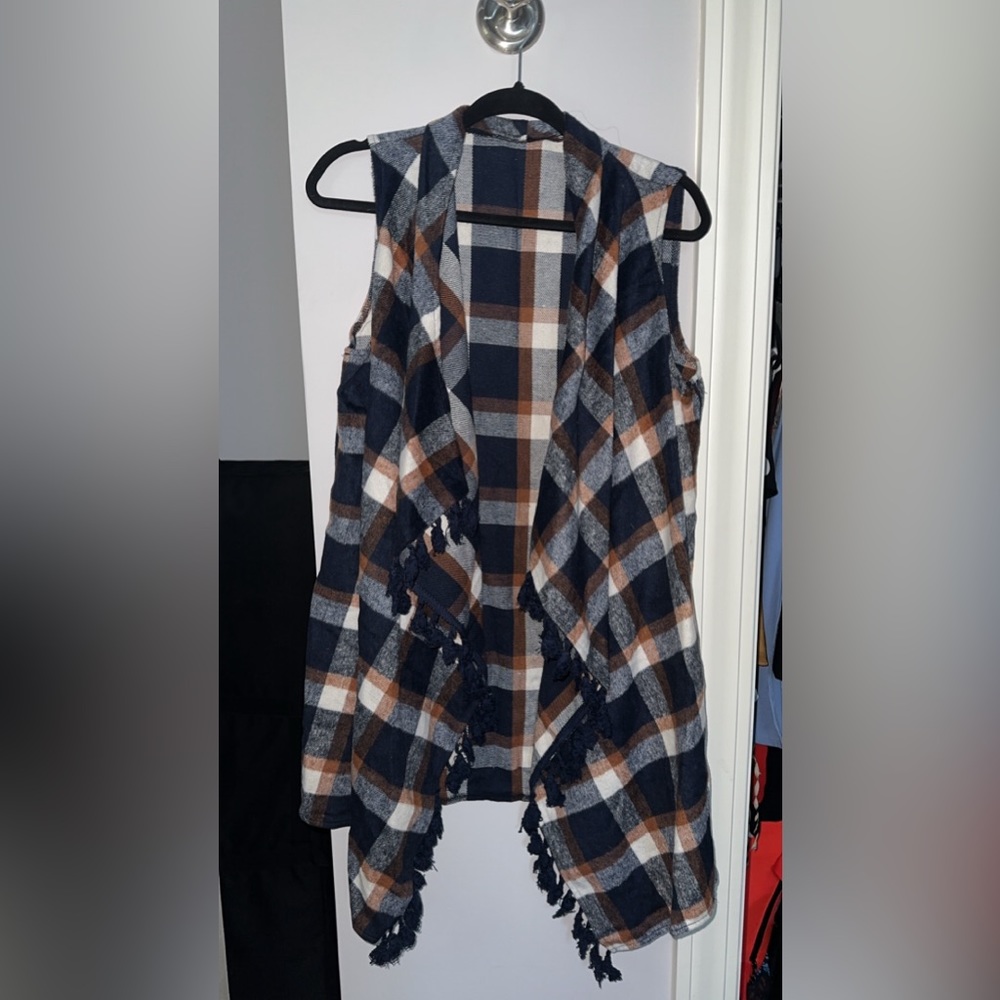 S Multi Color Fall Vest